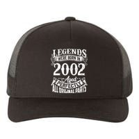 20 Years Old Vintage Legends Born In 2002 20th Birthday Yupoong Adult 5-Panel Trucker Hat