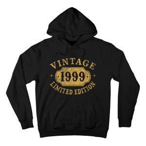 24 years old 24th Birthday Anniversary Best Limited 1999 Tall Hoodie