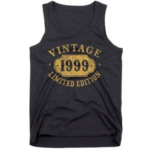 24 years old 24th Birthday Anniversary Best Limited 1999 Tank Top