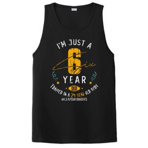 24 Years Old Leap Year Birthday 6 Funny Leap Day PosiCharge Competitor Tank