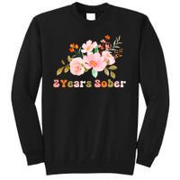 2 Years Sober Gift Sober Anniversary Gift Sobriety Gift Recovery Soberversary Tall Sweatshirt