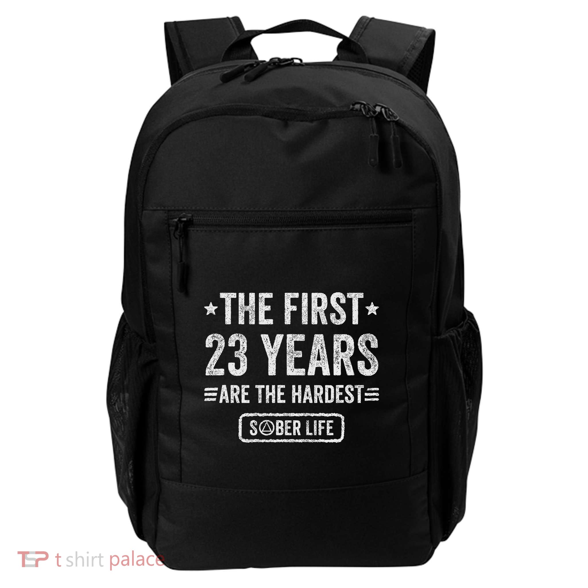 23 Years Sober 23rd Sobriety Anniversary Daily Commute Backpack