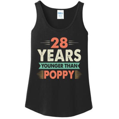 28 Years Younger Than Poppy Ladies Essential Tank