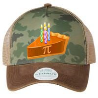 3.14 Happy Pi Day March 14 Birthday Slice Of Pie Legacy Tie Dye Trucker Hat