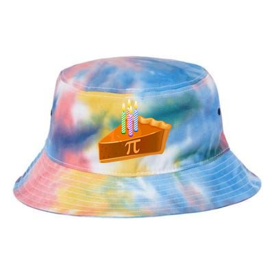 3.14 Happy Pi Day March 14 Birthday Slice Of Pie Tie Dye Newport Bucket Hat