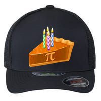 3.14 Happy Pi Day March 14 Birthday Slice Of Pie Flexfit Unipanel Trucker Cap