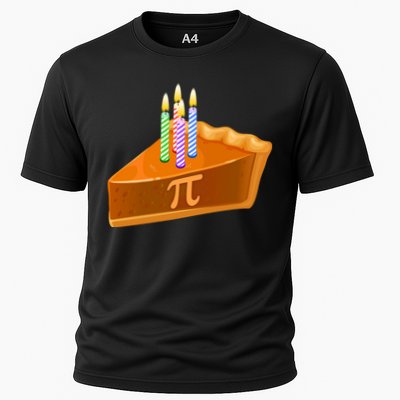 3.14 Happy Pi Day March 14 Birthday Slice Of Pie Performance Shirt