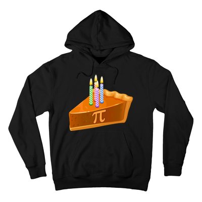 3.14 Happy Pi Day March 14 Birthday Slice Of Pie Hoodie