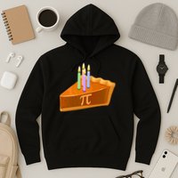 3.14 Happy Pi Day March 14 Birthday Slice Of Pie Hoodie