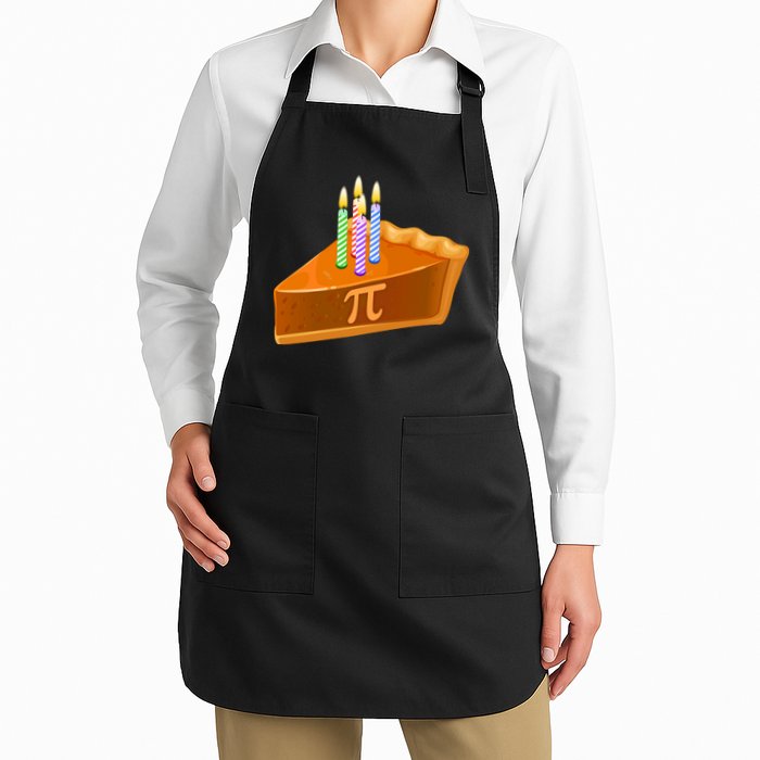 3.14 Happy Pi Day March 14 Birthday Slice Of Pie Apron