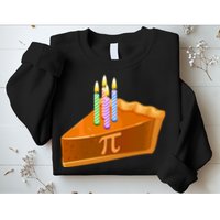 3.14 Happy Pi Day March 14 Birthday Slice Of Pie Sweatshirt