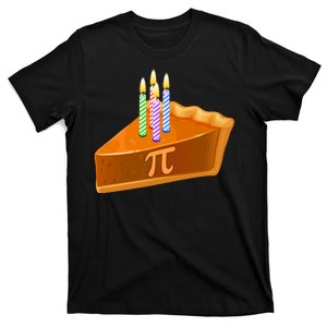 3.14 Happy Pi Day March 14 Birthday Slice Of Pie T-Shirt