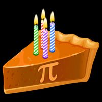 3.14 Happy Pi Day March 14 Birthday Slice Of Pie 16 in Basic Backpack