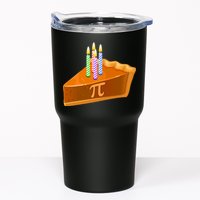 3.14 Happy Pi Day March 14 Birthday Slice Of Pie Tumbler