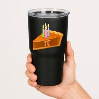 3.14 Happy Pi Day March 14 Birthday Slice Of Pie Tumbler