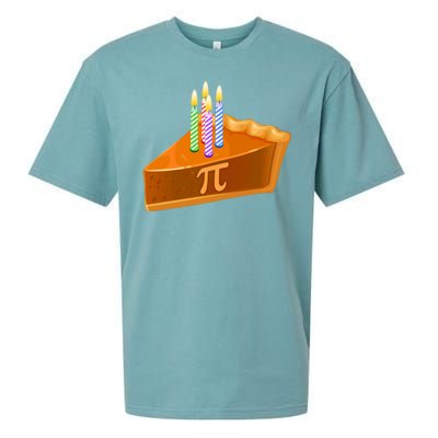 3.14 Happy Pi Day March 14 Birthday Slice Of Pie Sueded Cloud Jersey T-Shirt