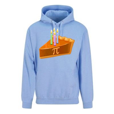 3.14 Happy Pi Day March 14 Birthday Slice Of Pie Unisex Surf Hoodie