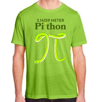 3.14 Meter Pi'thon Python Snake Pi Day March 14 Adult ChromaSoft Performance T-Shirt