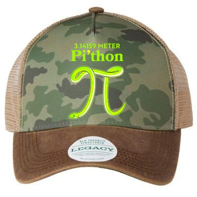 3.14 Meter Pi'thon Python Snake Pi Day March 14 Legacy Tie Dye Trucker Hat