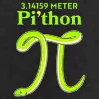 3.14 Meter Pi'thon Python Snake Pi Day March 14 7 Panel Mesh Trucker Snapback Hat