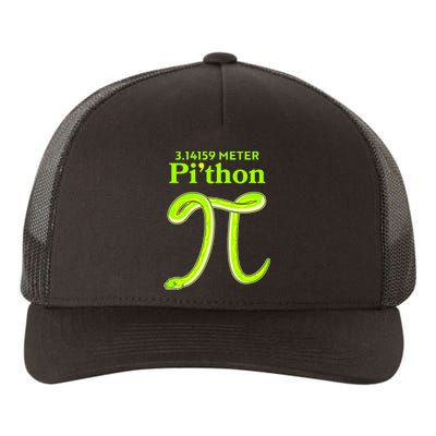 3.14 Meter Pi'thon Python Snake Pi Day March 14 Yupoong Adult 5-Panel Trucker Hat