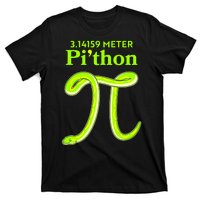 3.14 Meter Pi'thon Python Snake Pi Day March 14 T-Shirt