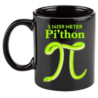 3.14 Meter Pi'thon Python Snake Pi Day March 14 11oz C Handle Ceramic Mug