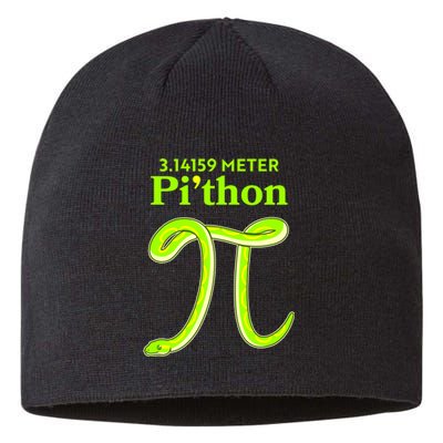 3.14 Meter Pi'thon Python Snake Pi Day March 14 Sustainable Beanie