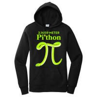 3.14 Meter Pi'thon Python Snake Pi Day March 14 Women's Pullover Hoodie