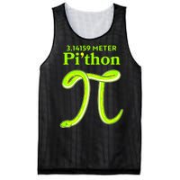 3.14 Meter Pi'thon Python Snake Pi Day March 14 Mesh Reversible Basketball Jersey Tank