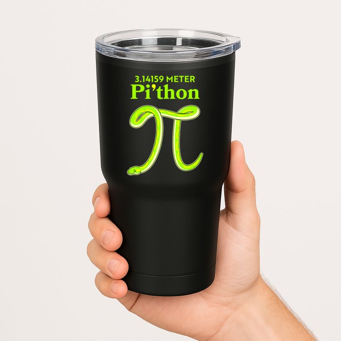 3.14 Meter Pi'thon Python Snake Pi Day March 14 Tumbler