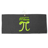 3.14 Meter Pi'thon Python Snake Pi Day March 14 Large Microfiber Waffle Golf Towel