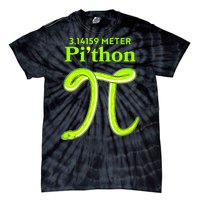 3.14 Meter Pi'thon Python Snake Pi Day March 14 Tie-Dye T-Shirt