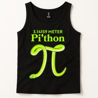 3.14 Meter Pi'thon Python Snake Pi Day March 14 Tank Top