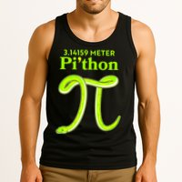3.14 Meter Pi'thon Python Snake Pi Day March 14 Tank Top