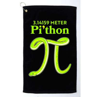 3.14 Meter Pi'thon Python Snake Pi Day March 14 Golf Towel