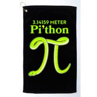 3.14 Meter Pi'thon Python Snake Pi Day March 14 Golf Towel
