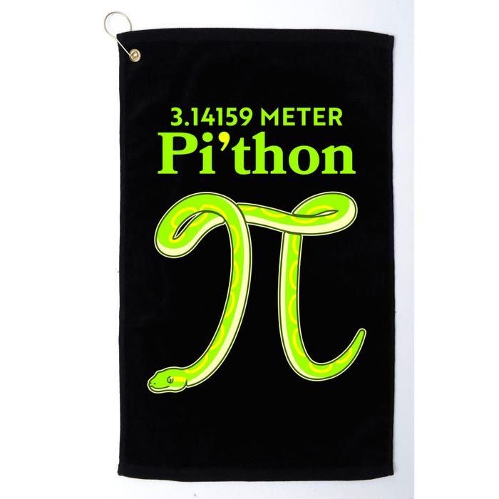 3.14 Meter Pi'thon Python Snake Pi Day March 14 Golf Towel