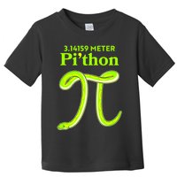 3.14 Meter Pi'thon Python Snake Pi Day March 14 Toddler T-Shirt