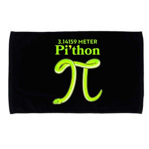 3.14 Meter Pi'thon Python Snake Pi Day March 14 Microfiber Hand Towel