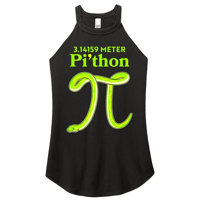 3.14 Meter Pi'thon Python Snake Pi Day March 14 Women's Perfect Tri Rocker Tank