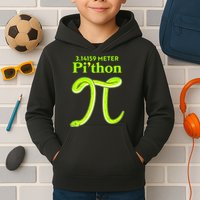 3.14 Meter Pi'thon Python Snake Pi Day March 14 Kids Hoodie