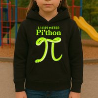 3.14 Meter Pi'thon Python Snake Pi Day March 14 Kids Hoodie