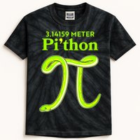 3.14 Meter Pi'thon Python Snake Pi Day March 14 Kids Tie-Dye T-Shirt