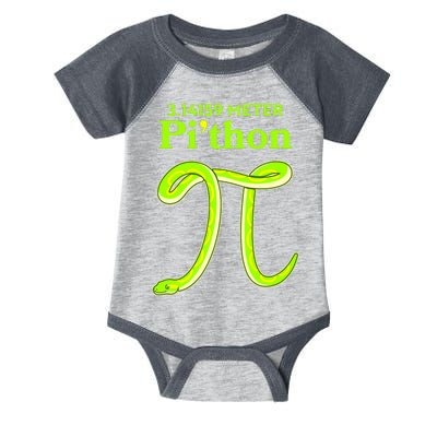 3.14 Meter Pi'thon Python Snake Pi Day March 14 Infant Baby Jersey Bodysuit