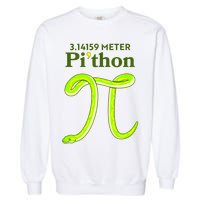 3.14 Meter Pi'thon Python Snake Pi Day March 14 Garment-Dyed Sweatshirt