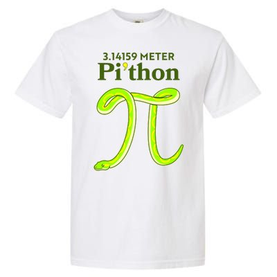 3.14 Meter Pi'thon Python Snake Pi Day March 14 Garment-Dyed Heavyweight T-Shirt