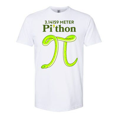 3.14 Meter Pi'thon Python Snake Pi Day March 14 Softstyle CVC T-Shirt