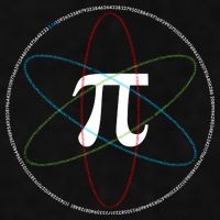 3.14 National Pi Day Numbers Science Symbol Ladies PosiCharge Tri-Blend Wicking Tank