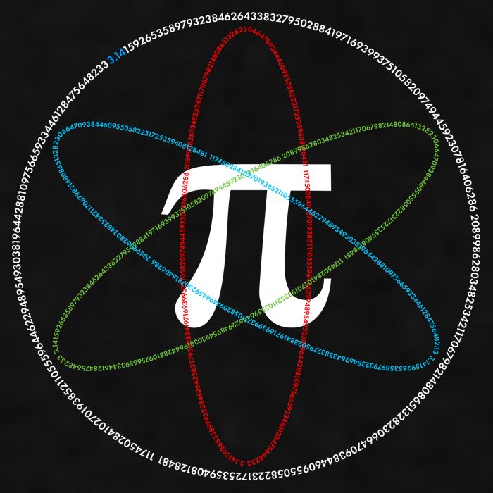 3.14 National Pi Day Numbers Science Symbol Ladies PosiCharge Tri-Blend Wicking Tank